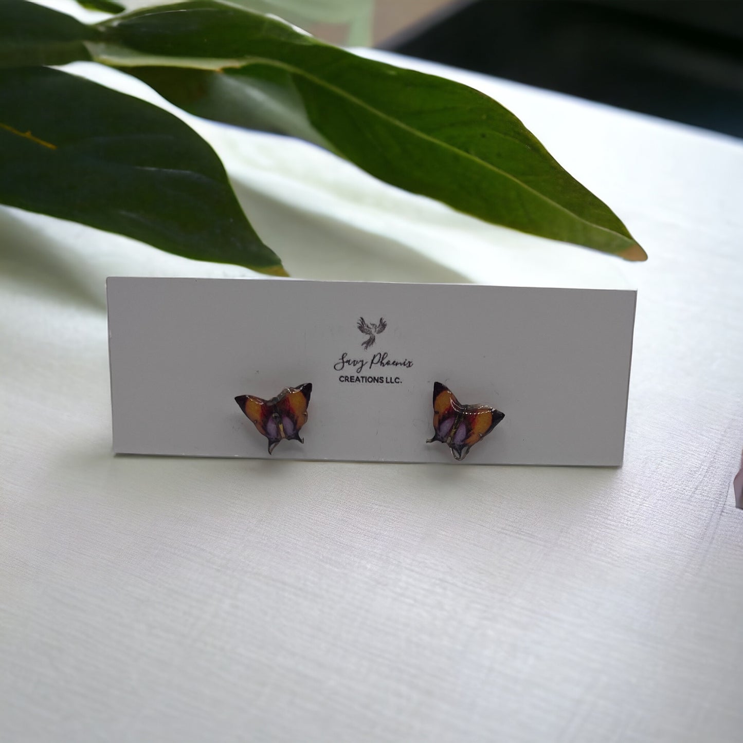 Butterfly Stud Earrings