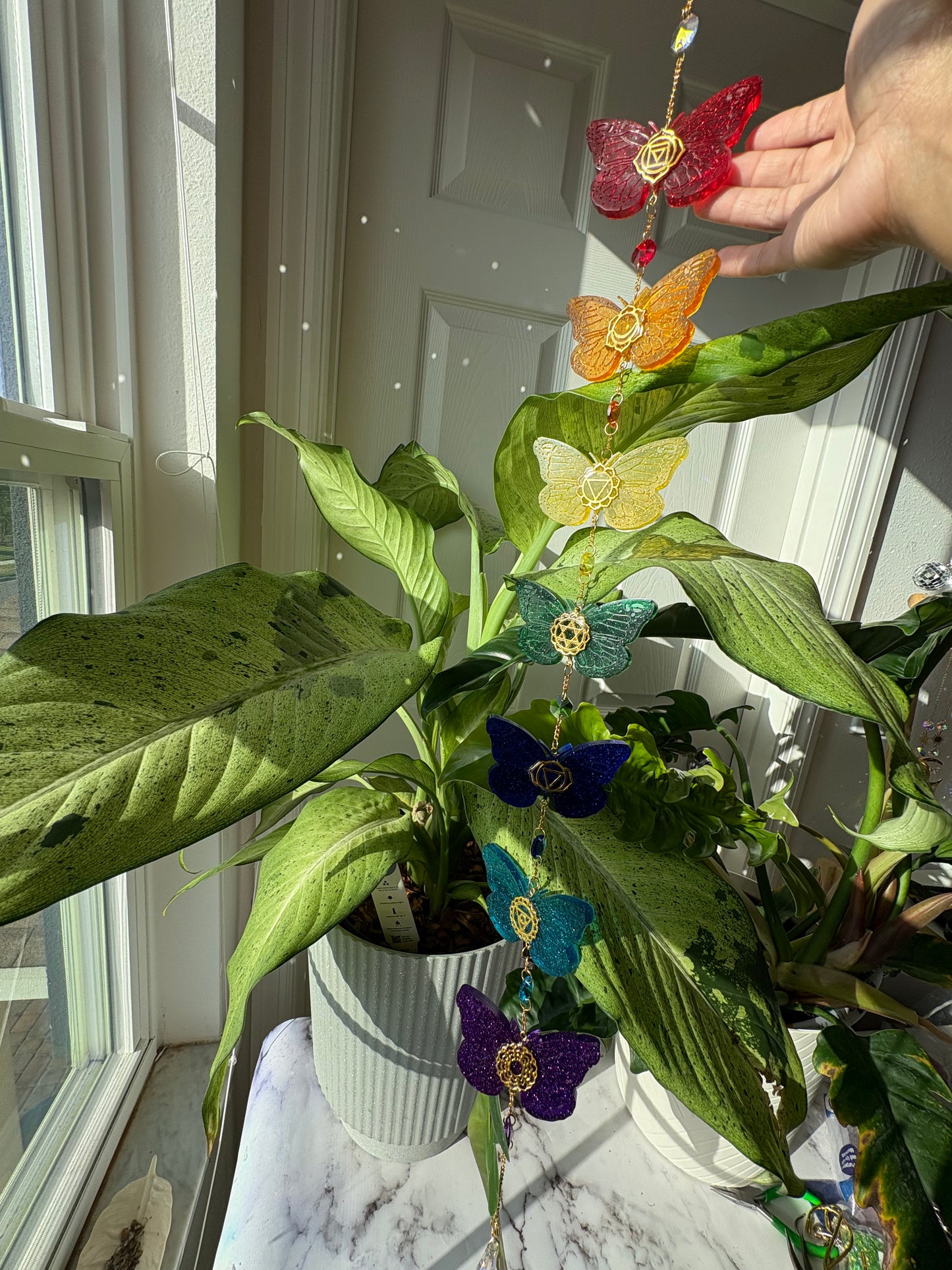 Butterfly Chakra Sun Catcher