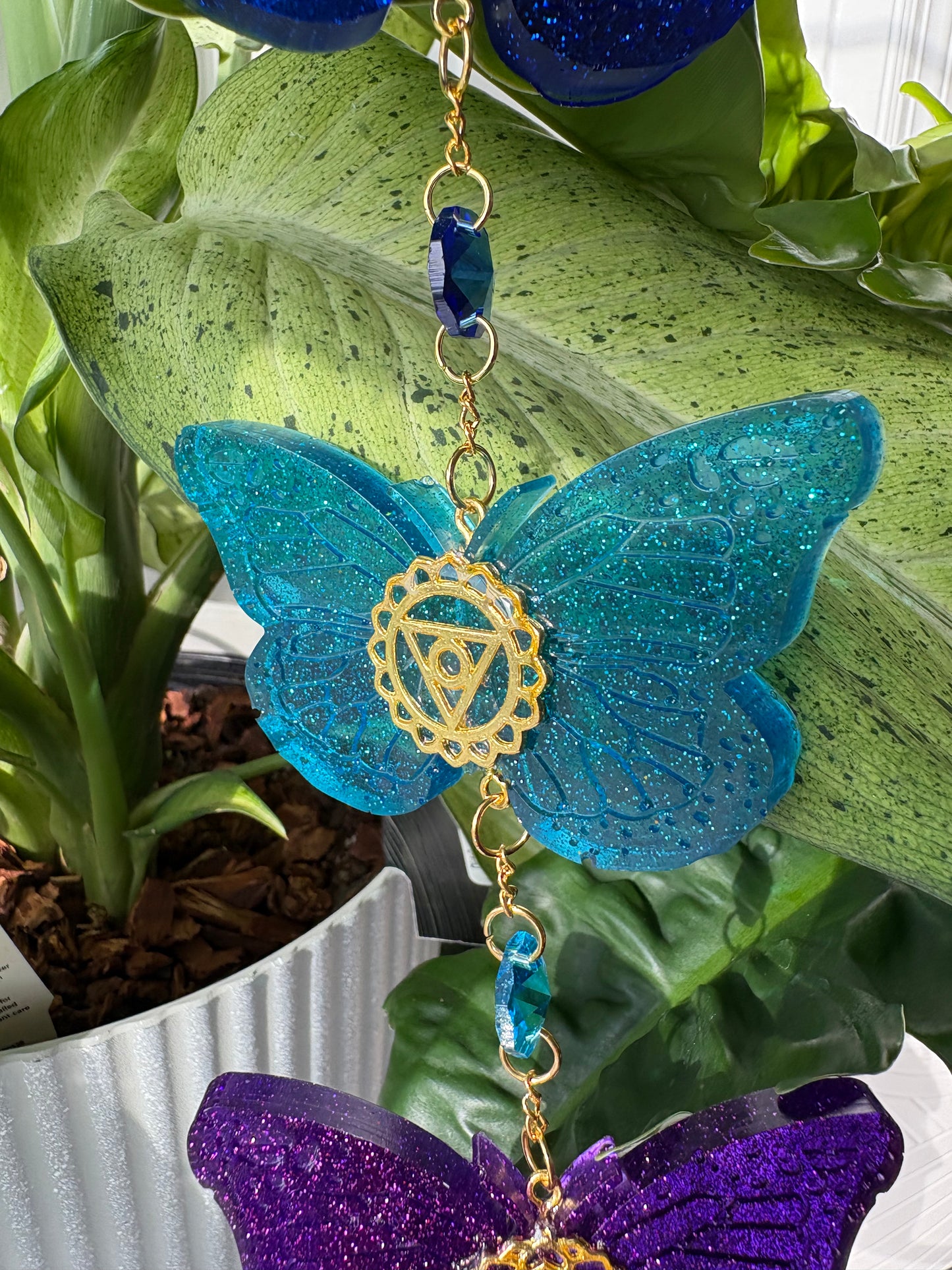 Butterfly Chakra Sun Catcher