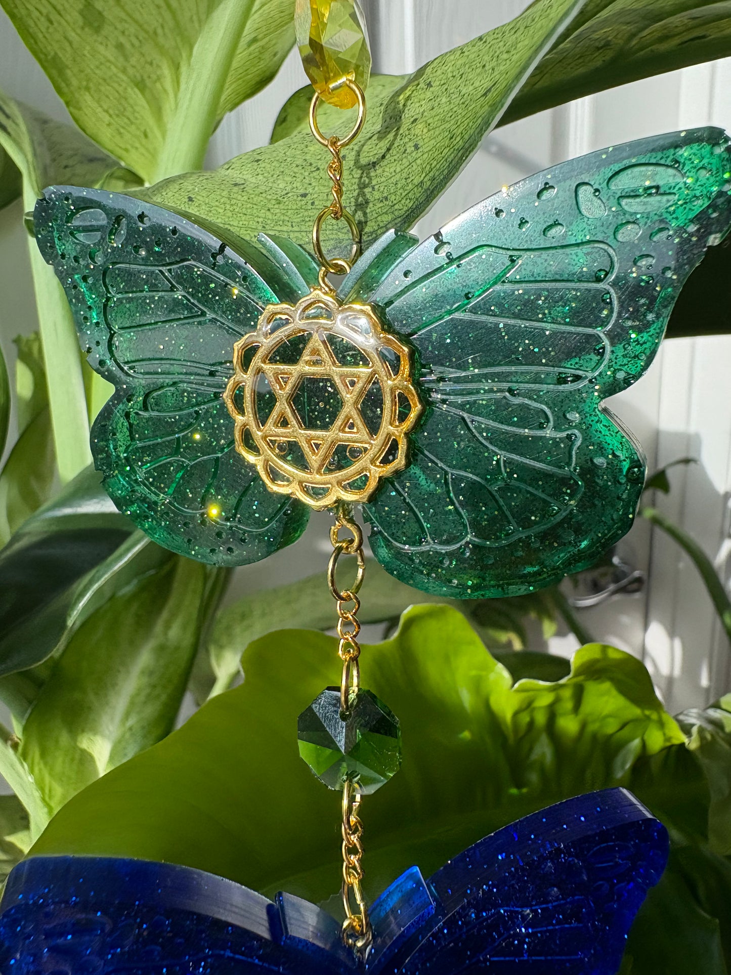 Butterfly Chakra Sun Catcher