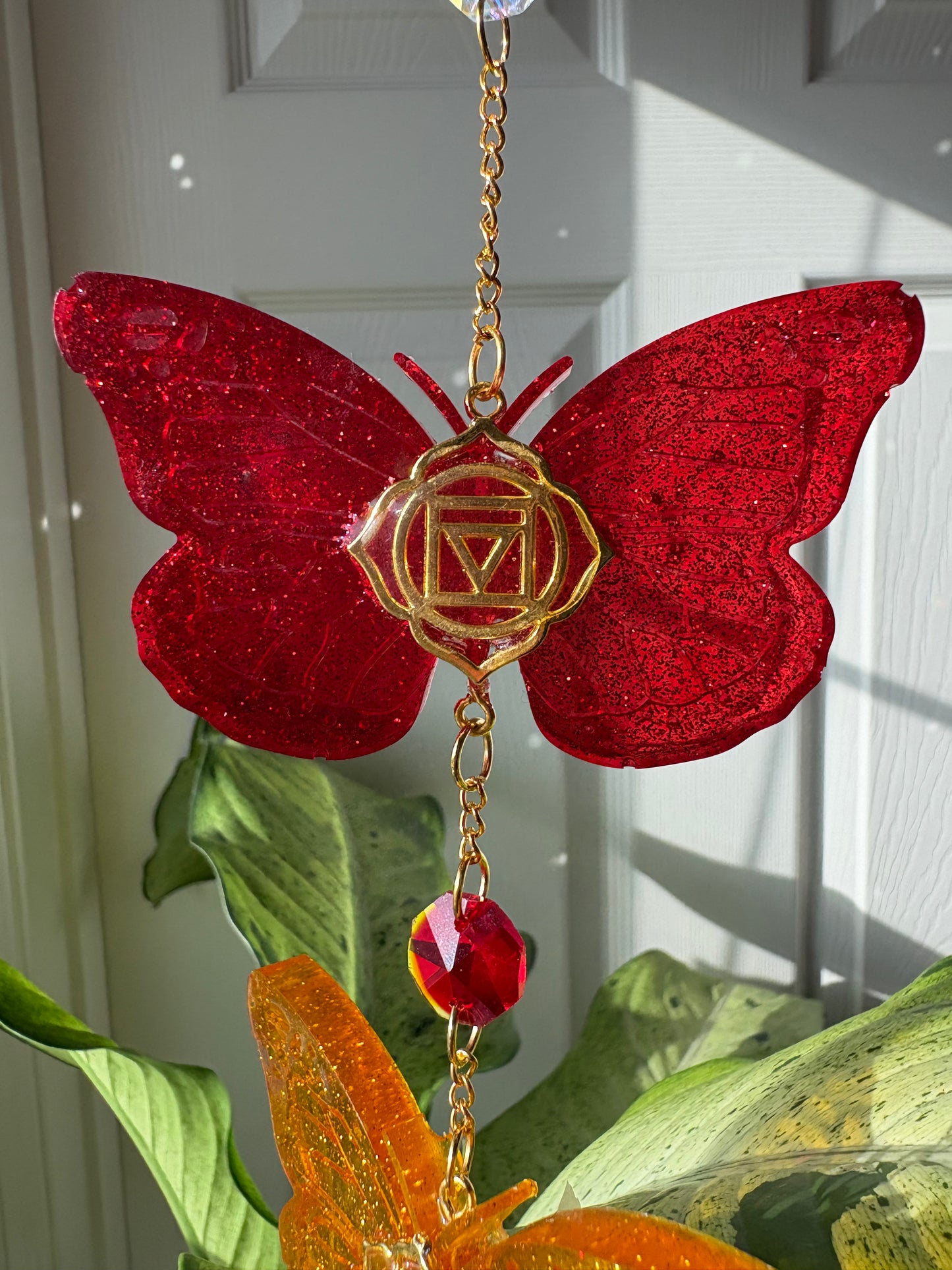 Butterfly Chakra Sun Catcher