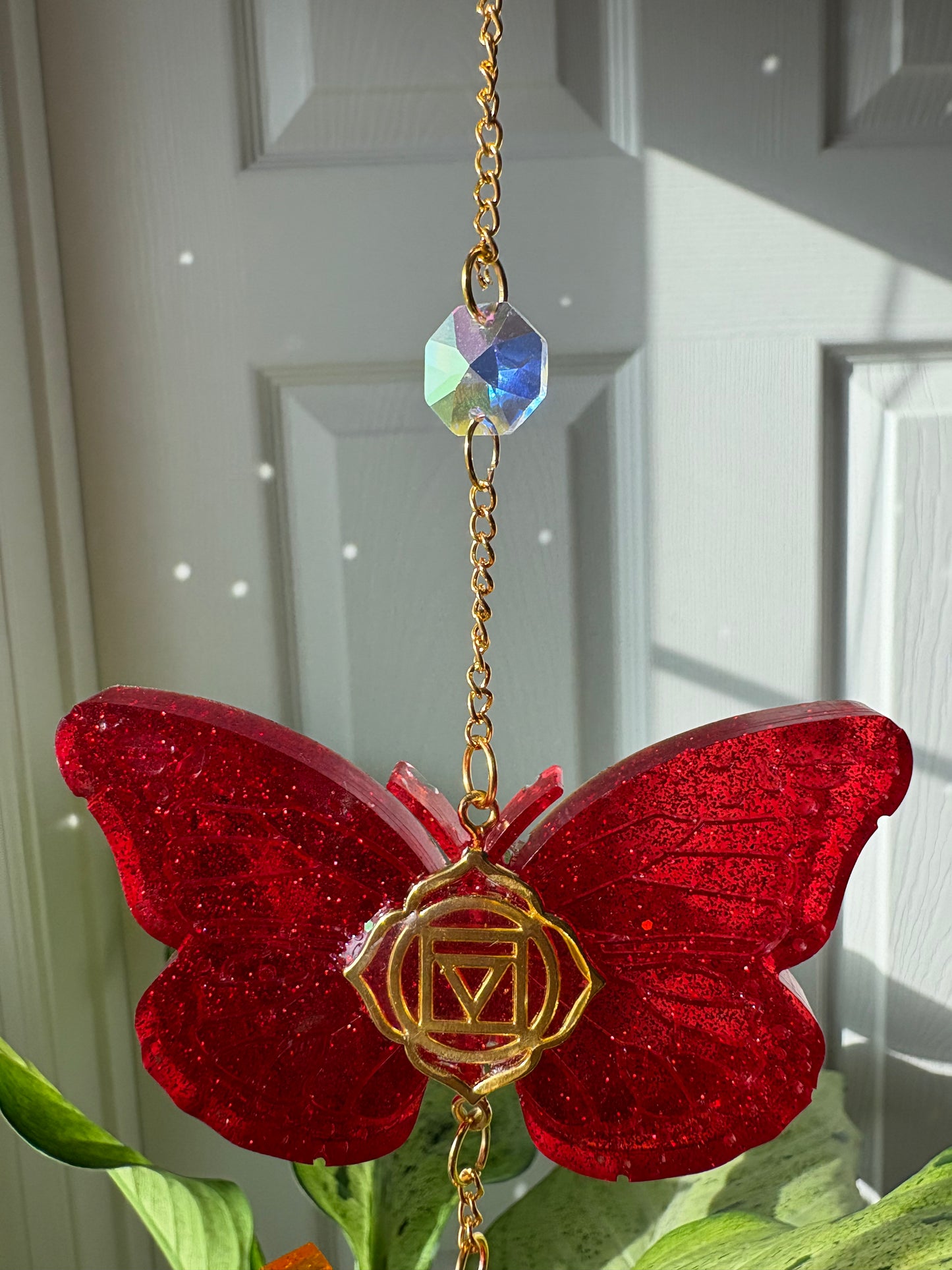 Butterfly Chakra Sun Catcher