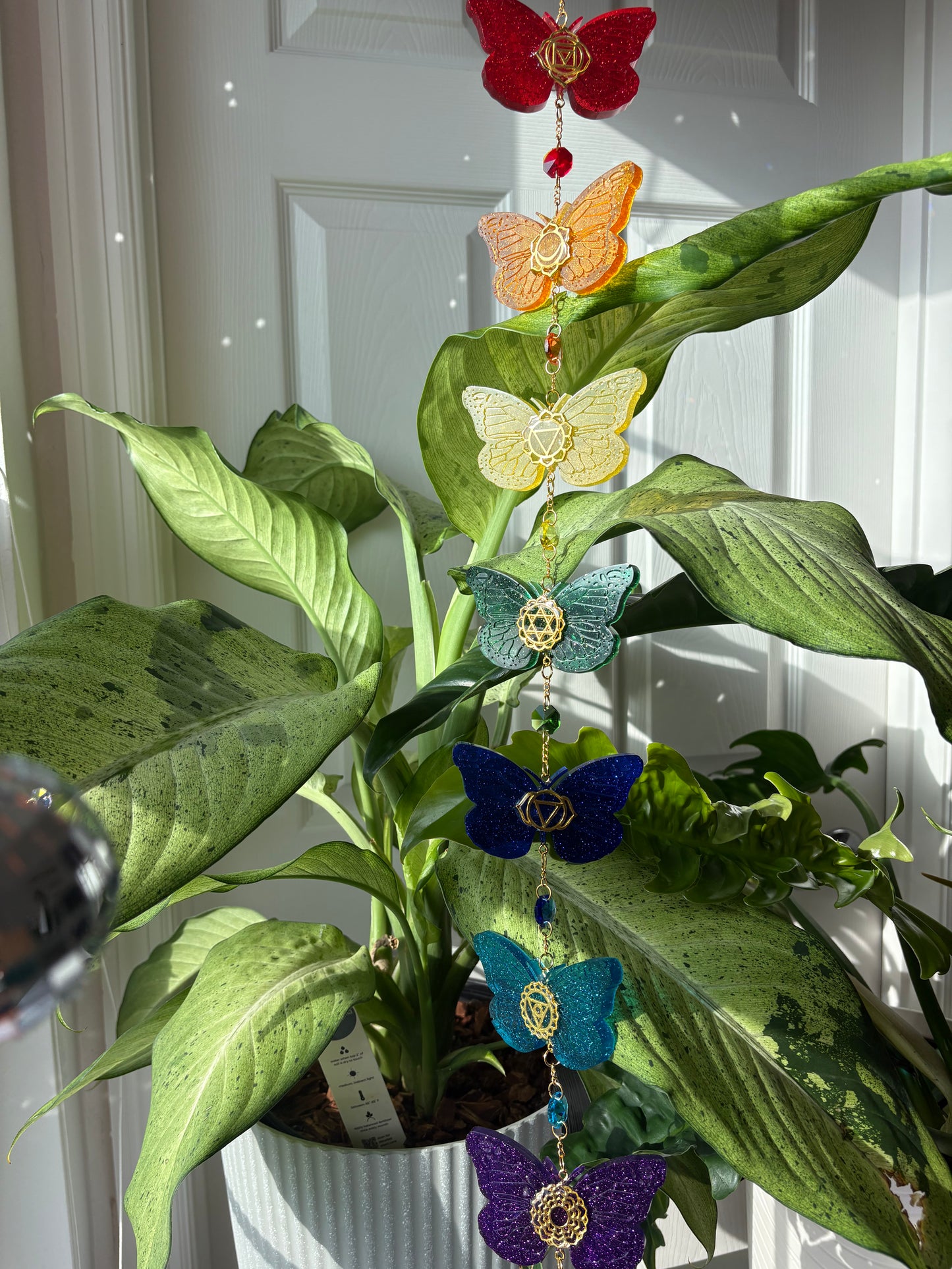 Butterfly Chakra Sun Catcher