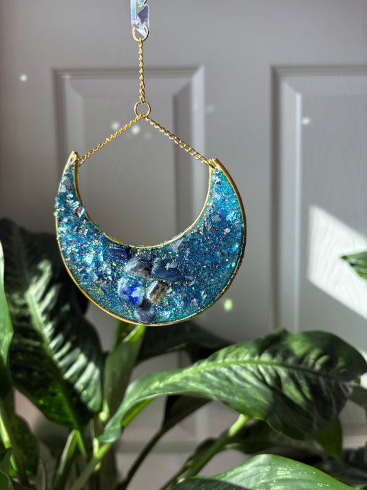 Mini Crescent Moon Sun Catcher
