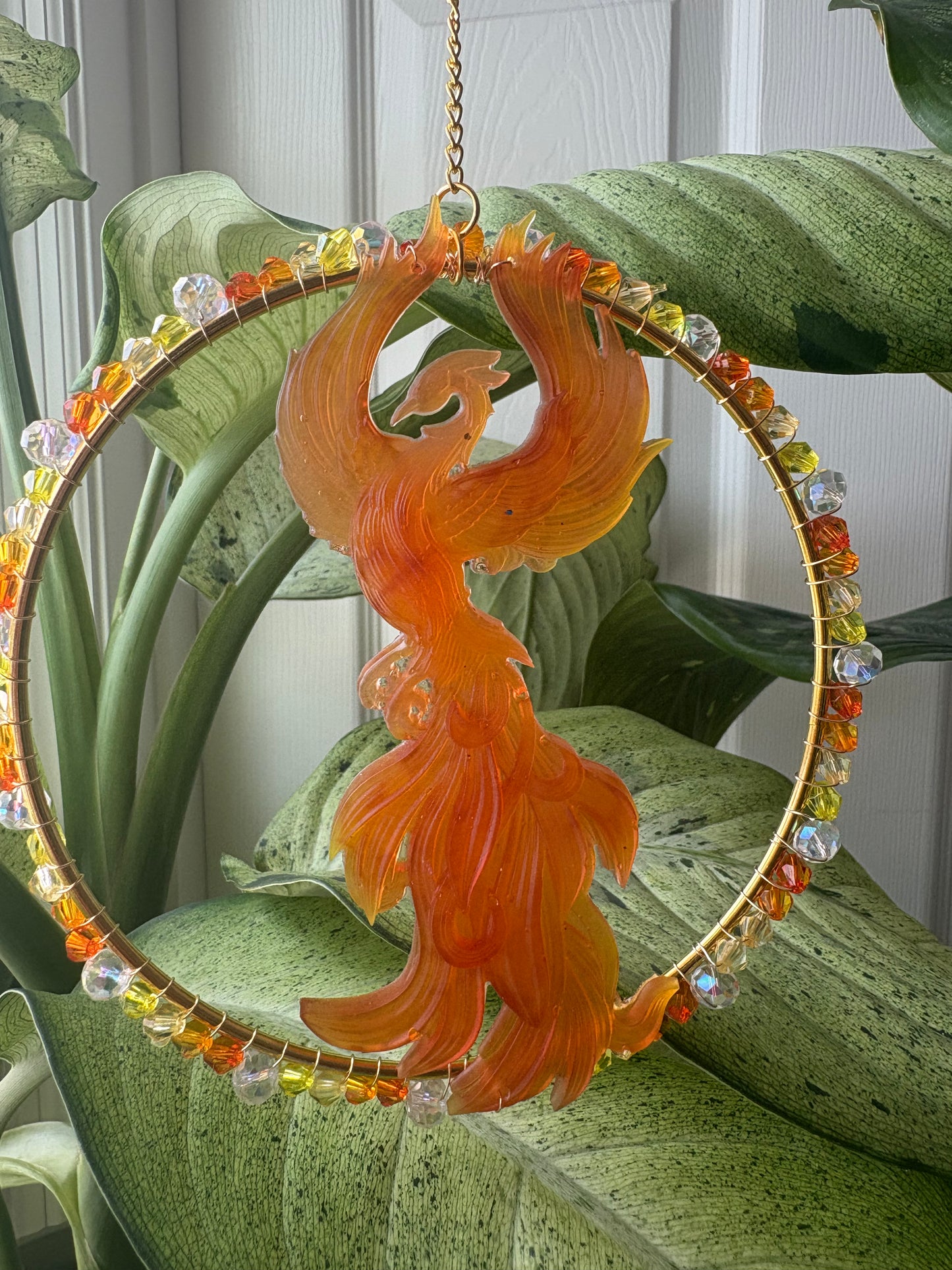 Phoenix Rising Sun Catcher