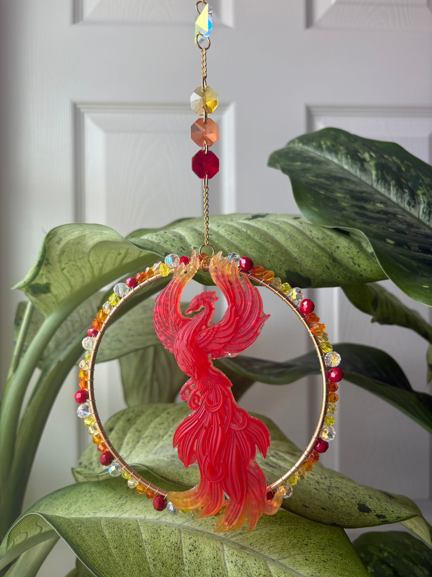 Phoenix Rising Sun Catcher