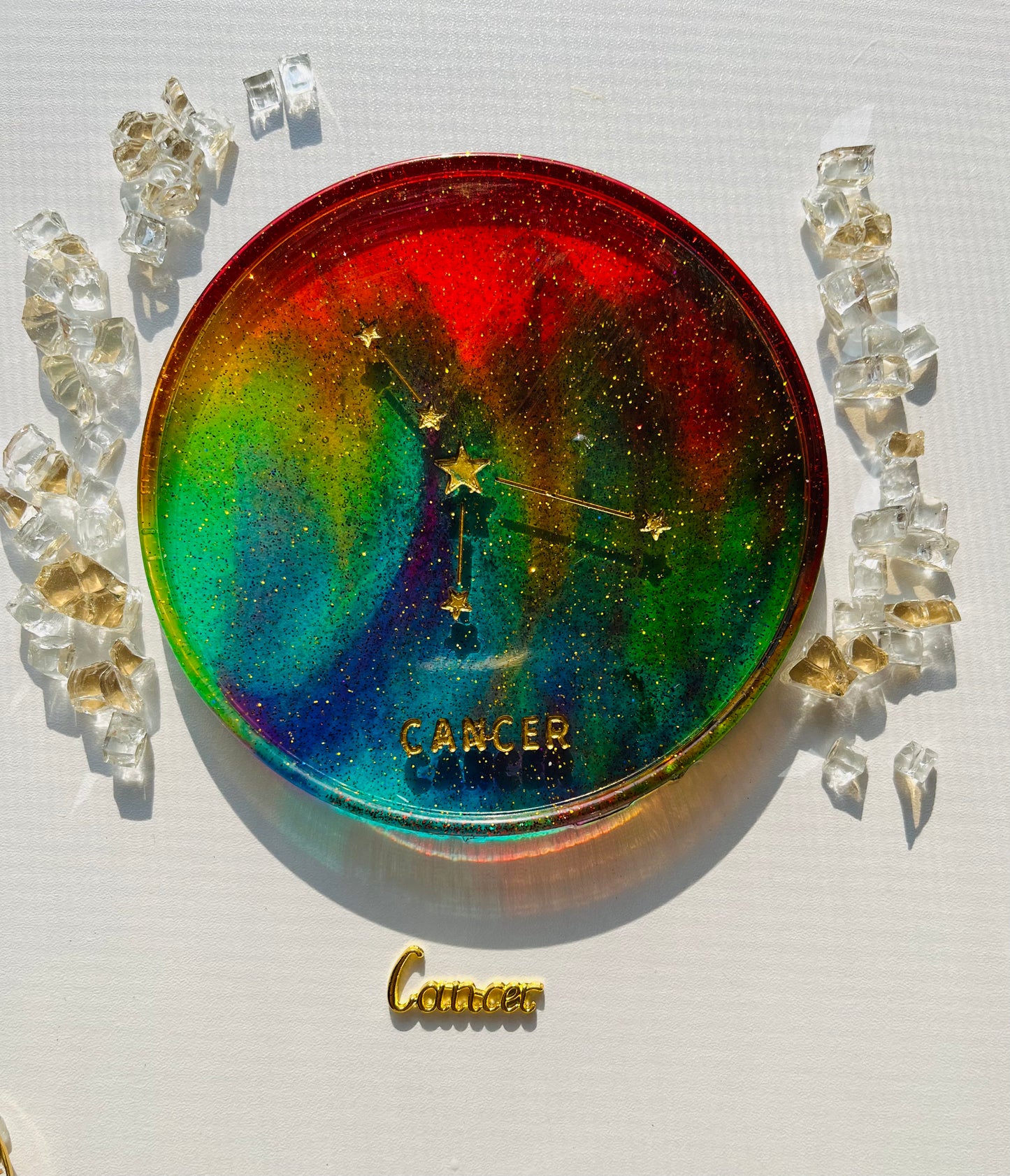 Rainbow Zodiac Coasters