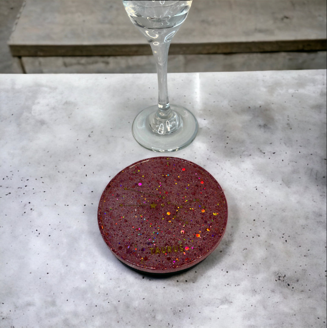 Taurus Zodiac Coaster