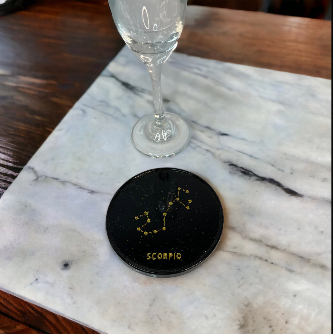 Scorpio Zodiac Coaster