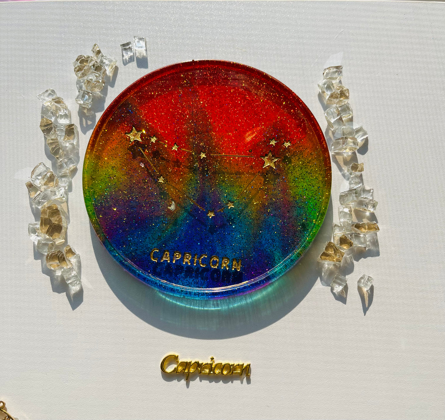Rainbow Zodiac Coasters