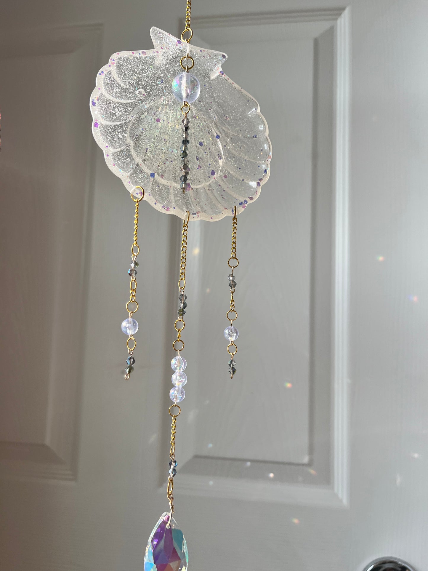 Clarity Sea Shell Sun Catcher