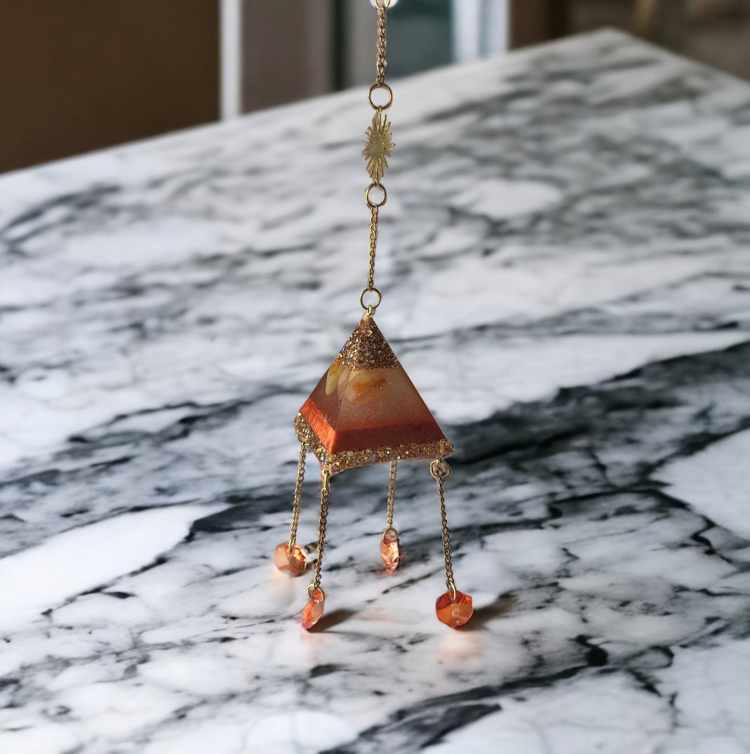 Pyramid Shape Sun Catchers