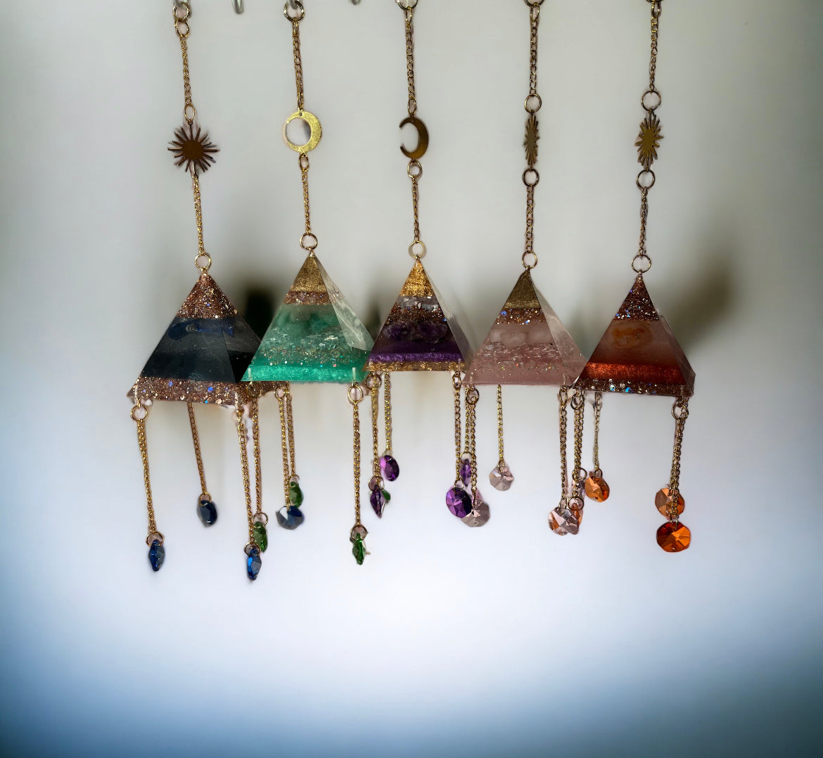 Pyramid Shape Sun Catchers
