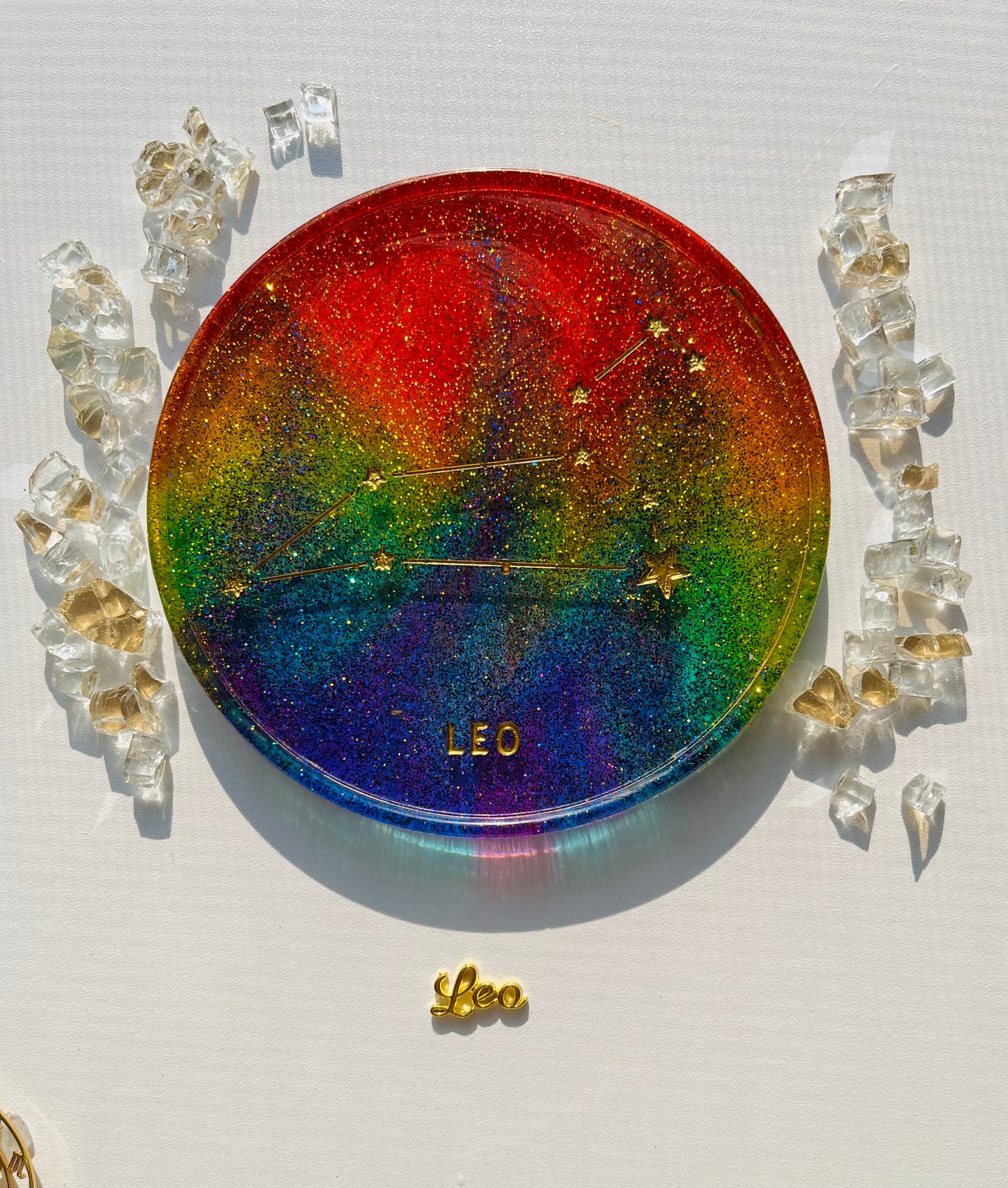 Rainbow Zodiac Coasters