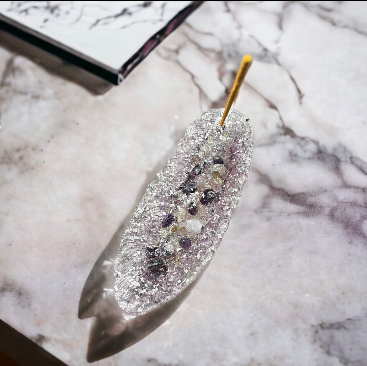 Peaceful Purple Incense Holder