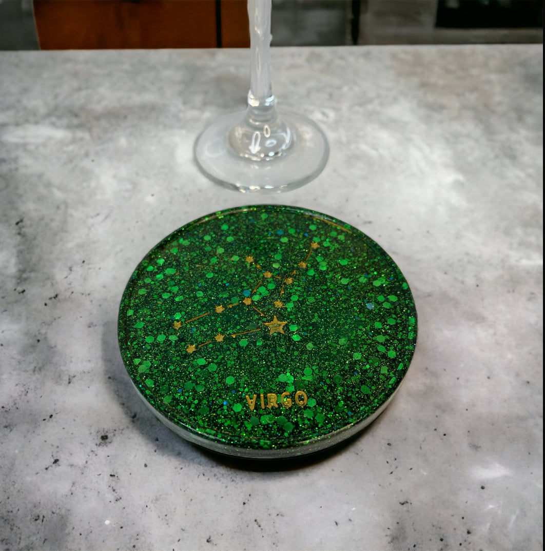 Virgo Zodiac Coaster