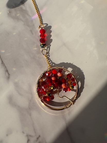Tree of Life Mini Sun Catcher