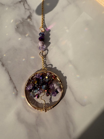 Tree of Life Mini Sun Catcher