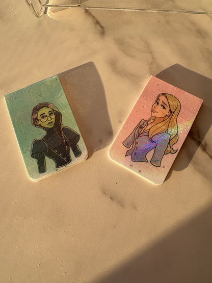 Wicked Inspired Magnetic Bookmarks