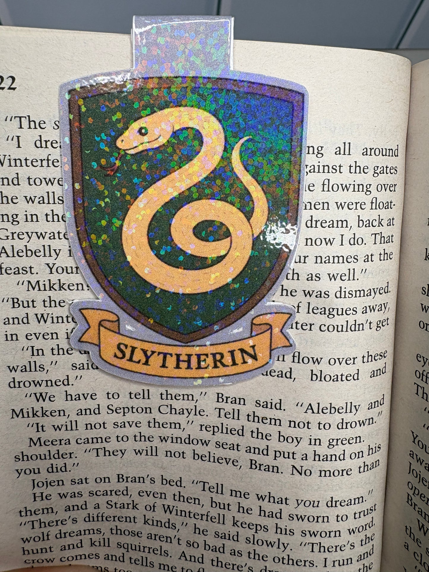 Harry Potter Themed Bookmark Magnets