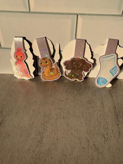 Harry Potter Themed Bookmark Magnets