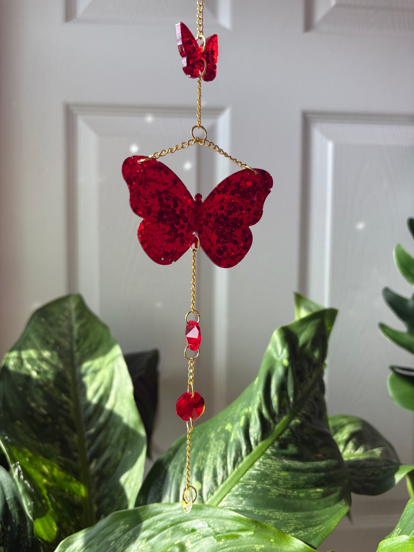 Butterfly Mini Sun Catchers/ Car Charms
