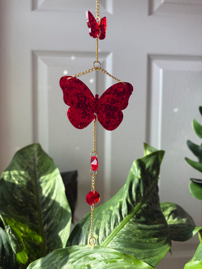 Butterfly Mini Sun Catchers/ Car Charms