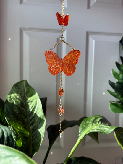 Butterfly Mini Sun Catchers/ Car Charms