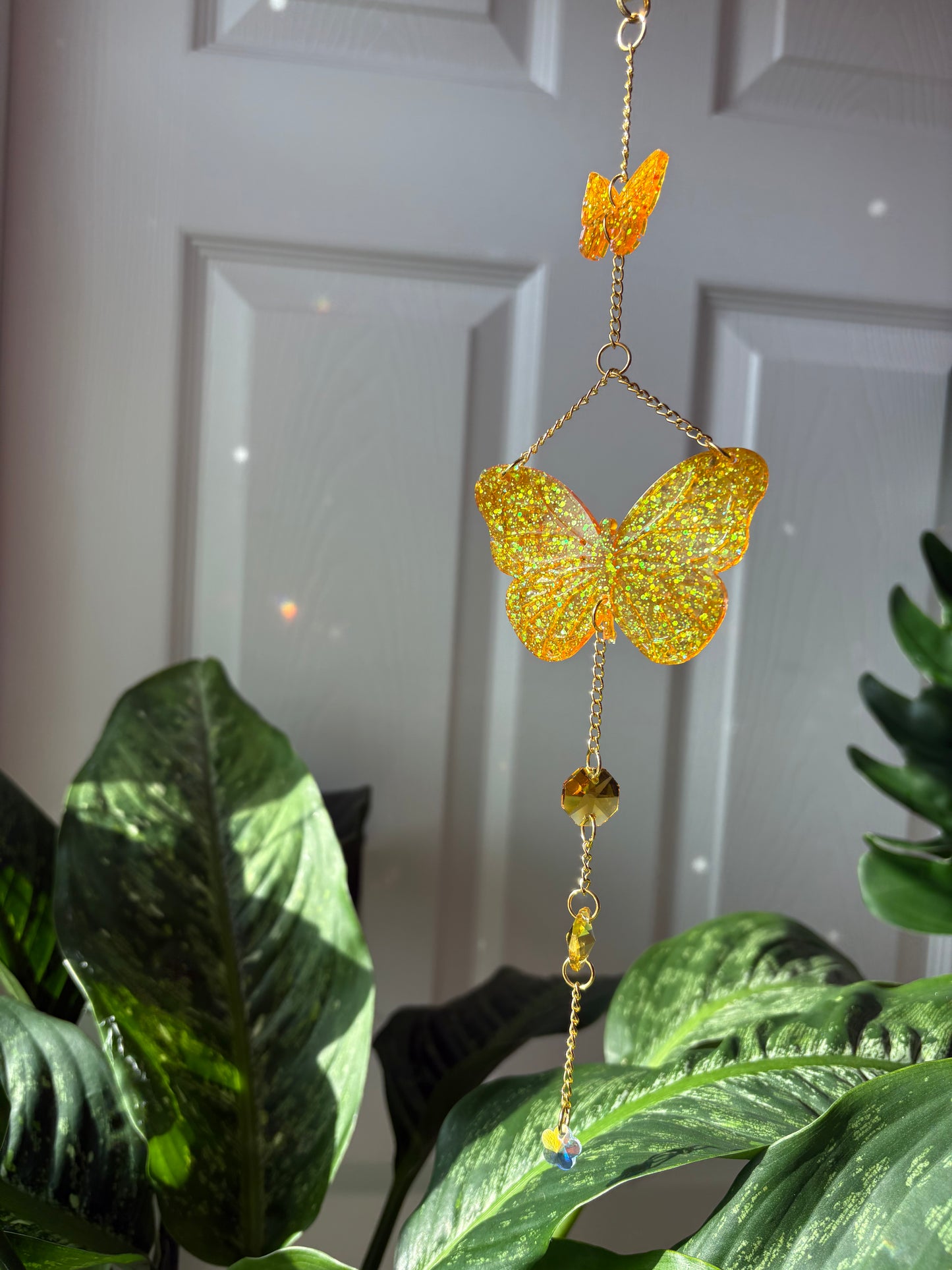 Butterfly Mini Sun Catchers/ Car Charms