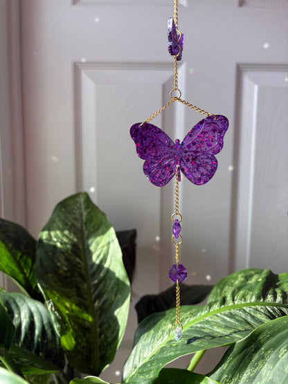 Butterfly Mini Sun Catchers/ Car Charms