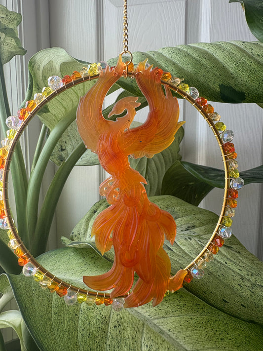 Phoenix Rising Sun Catcher