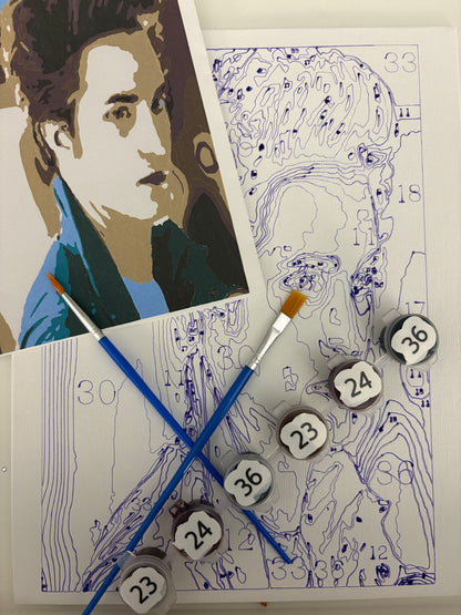 Twilight Character Paint by Numbers Kit
