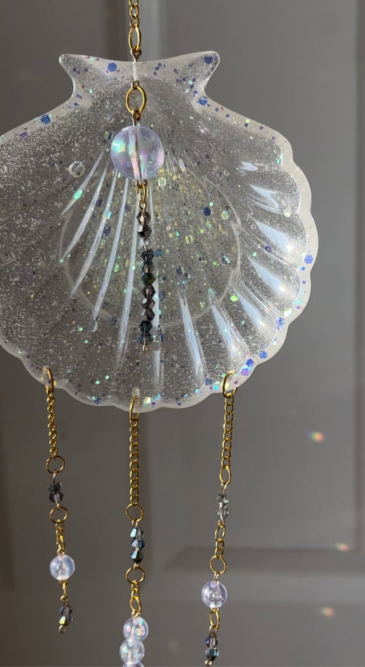 Clarity Sea Shell Sun Catcher