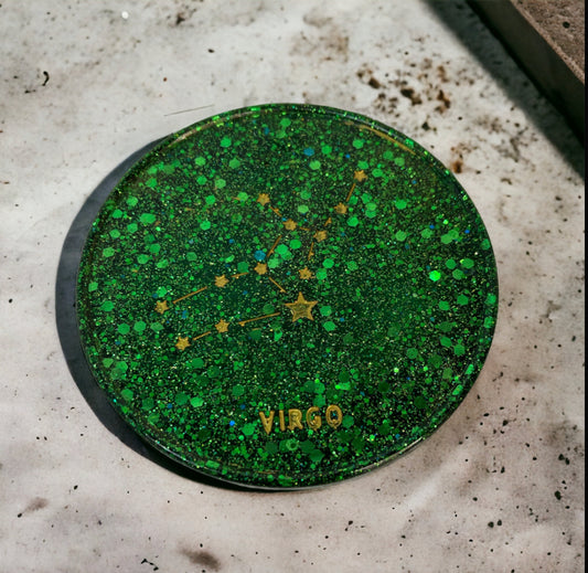 Virgo Zodiac Coaster