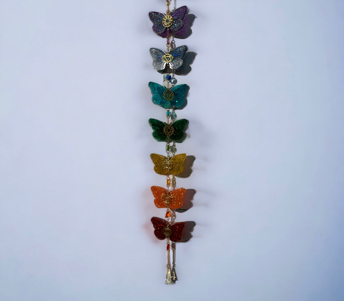 Butterfly Chakra Sun Catcher