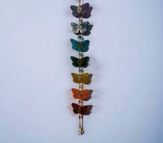 Butterfly Chakra Sun Catcher